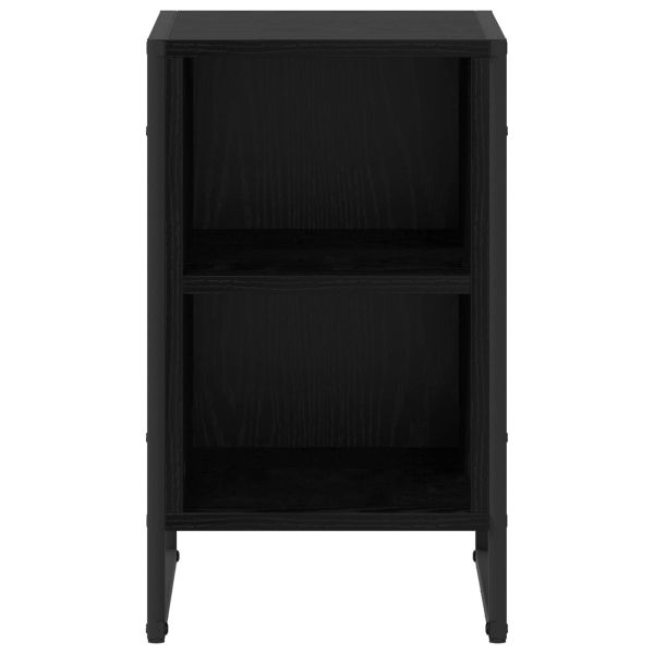 Нощно шкафче Черния дъб 39.5 x 30 x 50 см Инженерно дърво