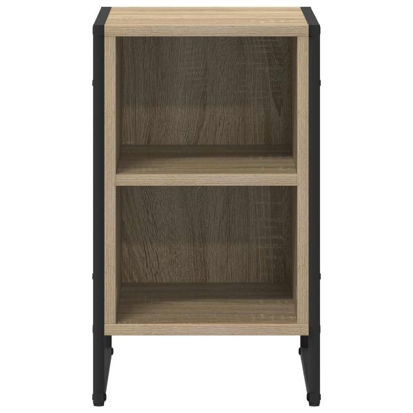 Нощно шкафче 2 pcs Сонома 39.5 x 30 x 50 см Инженерно дърво