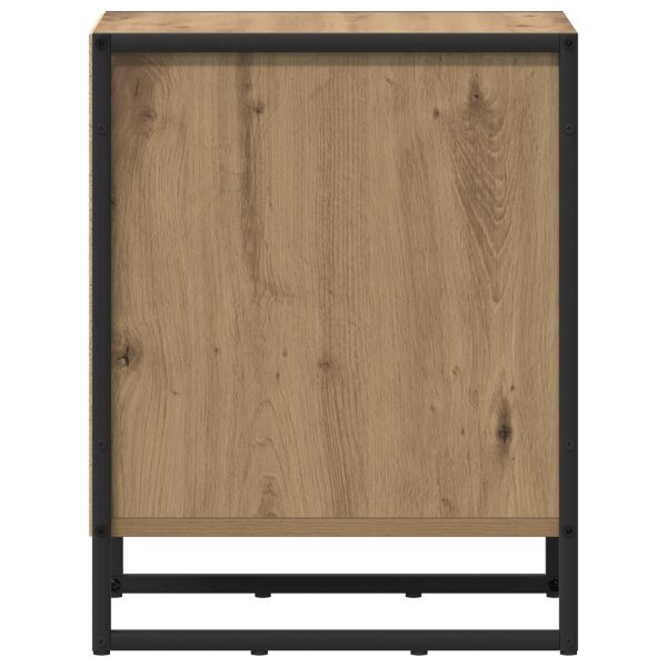Нощно шкафче Дъб Артизан 39.5 x 30 x 50 см Инженерно дърво
