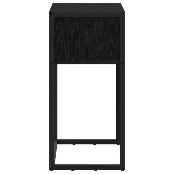 Крайна масичка Черния дъб 100 x 36 x 75 см Инженерно дърво