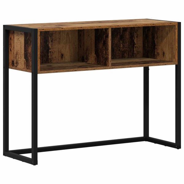 Крайна масичка Старо дърво 100 x 36 x 75 см Инженерно дърво