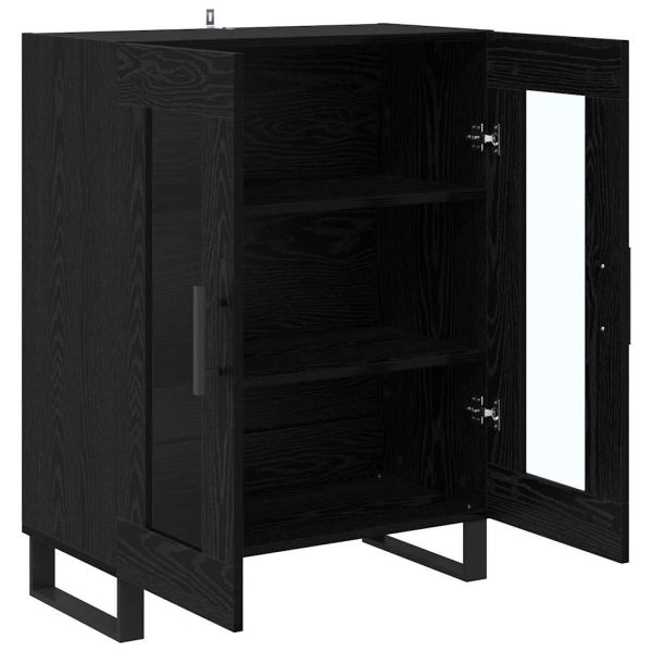 Служебен шкаф Черния дъб 69,5 x 34 x 90 см Инженерно дърво