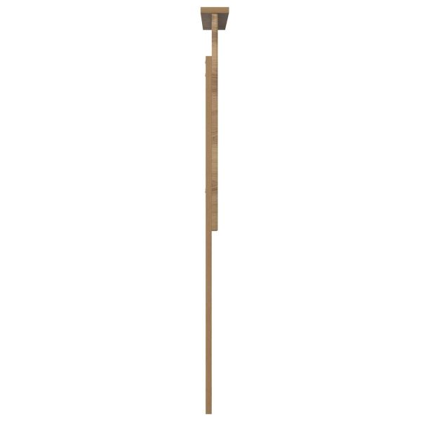 Облегалка за глава с таблото Дъб 75 cm Инженерно дърво