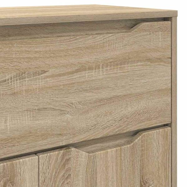 Шкаф за баня Сонома дъб 72,5 x 36,5 x 100 см Инженерно дърво