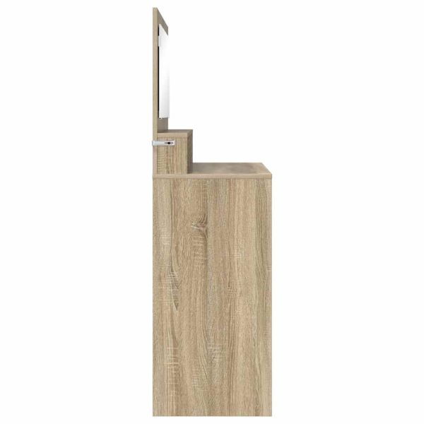 Тоалетки за спалня с чекмедже Сонома дъб 80 x 39,6 x 135 см