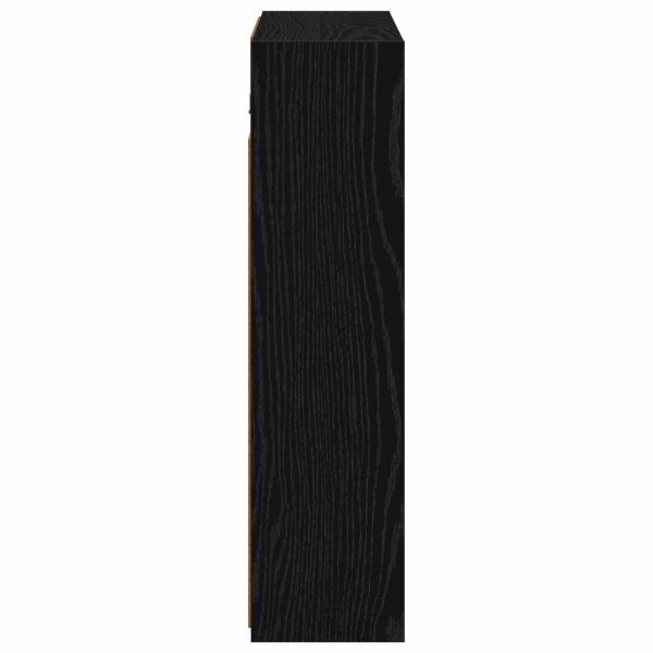 Шкаф с огледало за баня Черния дъб 63,5 x 16 x 62,5 см