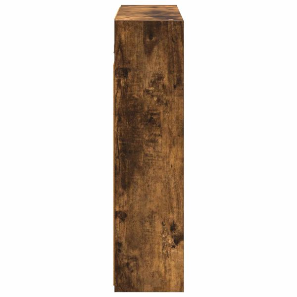 Шкаф с огледало за баня Димян дъб 73,5 x 16 x 62,5 см