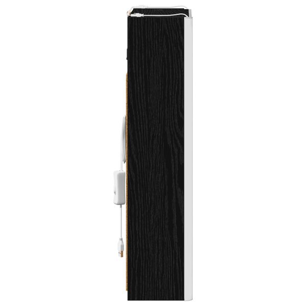 Шкаф с огледало за баня Черния дъб 33 x 11,5 x 50 см