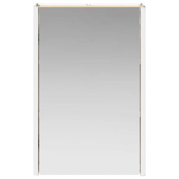 Шкаф с огледало за баня Сонома дъб 33 x 11,5 x 50 см