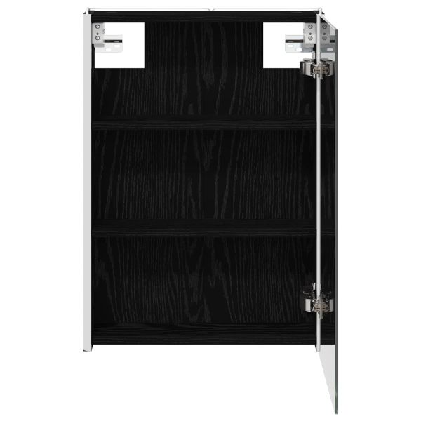 Шкаф с огледало за баня Черния дъб 43 x 11,5 x 60,5 см