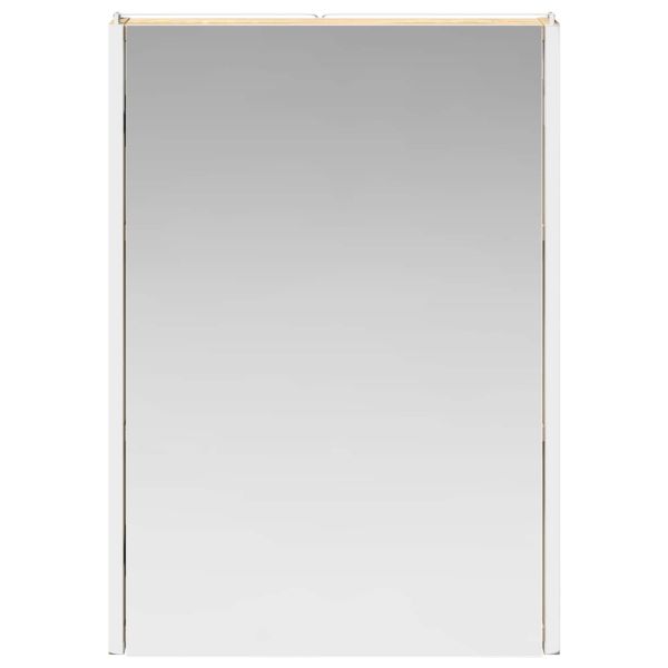 Шкаф с огледало за баня Сонома дъб 43 x 11,5 x 60,5 см