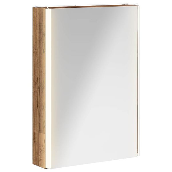 Шкаф с огледало за баня Старо дърво 43 x 11,5 x 60,5 см