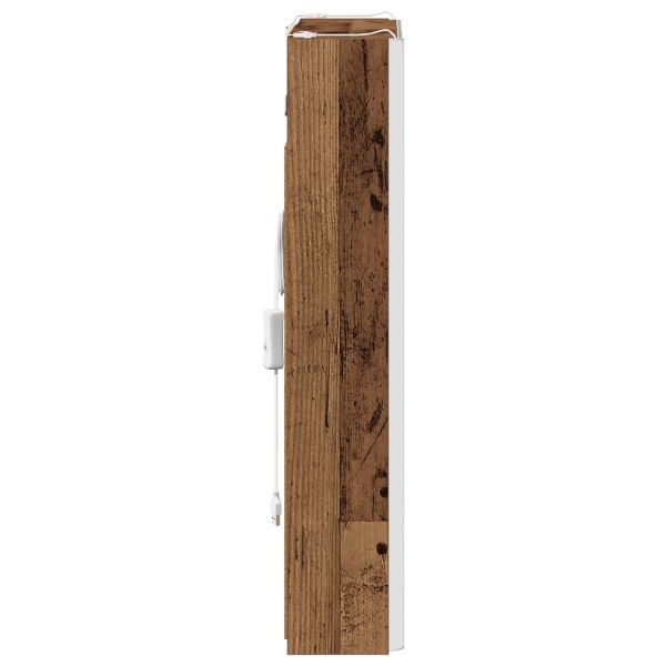 Шкаф с огледало за баня Старо дърво 43 x 11,5 x 60,5 см