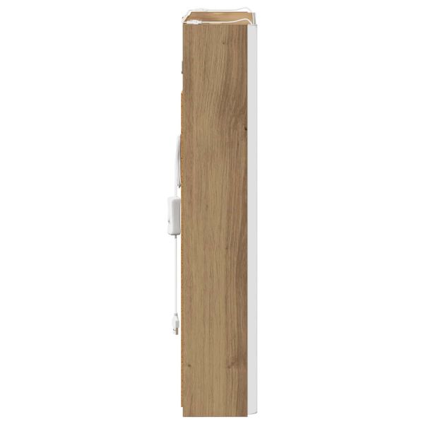 Шкаф с огледало за баня Дъб Артизан 43 x 11,5 x 60,5 см