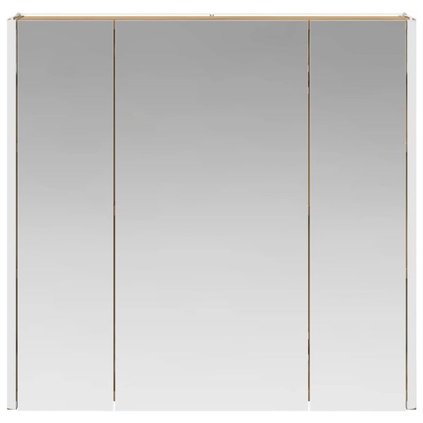 Шкаф с огледало за баня Дъб Артизан 63,5 x 15,5 x 60,5 см