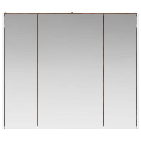 Шкаф с огледало за баня Димян дъб 83,5 x 15,5 x 70 см