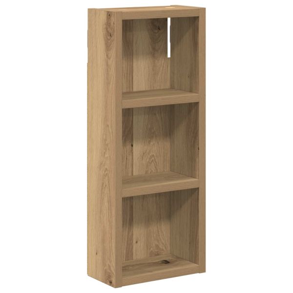 Банен стенен шкаф с рафт Дъб Артизан 20 x 10 x 50 см