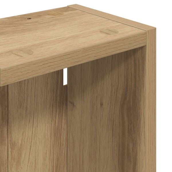 Банен стенен шкаф с рафт Дъб Артизан 20 x 14 x 70 см