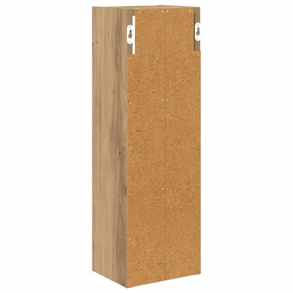 Банен стенен шкаф с рафт Дъб Артизан 20 x 16 x 62,5 см