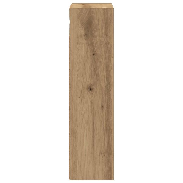 Банен стенен шкаф с рафт Дъб Артизан 30 x 16 x 62,5 см