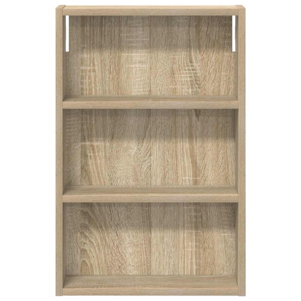 Банен стенен шкаф с рафт Сонома дъб 40 x 10 x 60,5 см