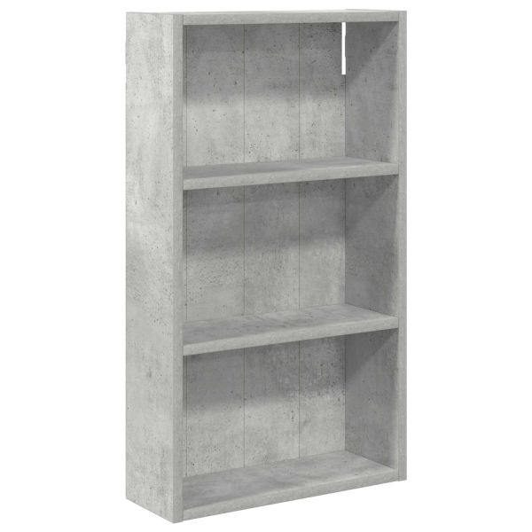 Банен стенен шкаф с рафт Бетонно Сиво 40 x 14 x 70 см