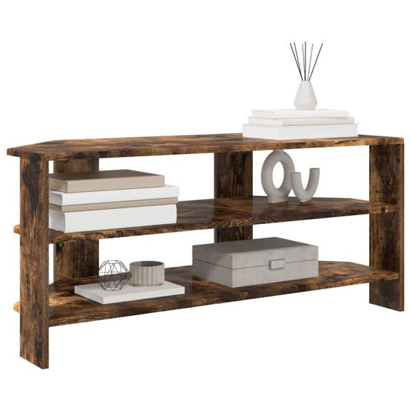 Ъгловшкафзателевизор Димян дъб 102x40,5x45см Инженерно дърво