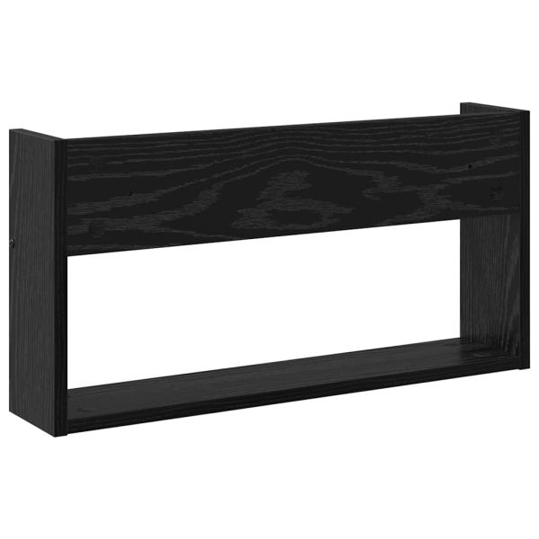 Етажерка за списания Черния дъб 60 x 12 x 30 см Инженерно дърво
