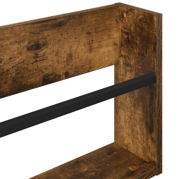 Етажерка за списания Димян дъб 100 x 12 x 30 см Инженерно дърво