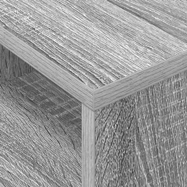 Крайна масичка 2 pcs Сив Сонома 30,5 x 30 x 45 см