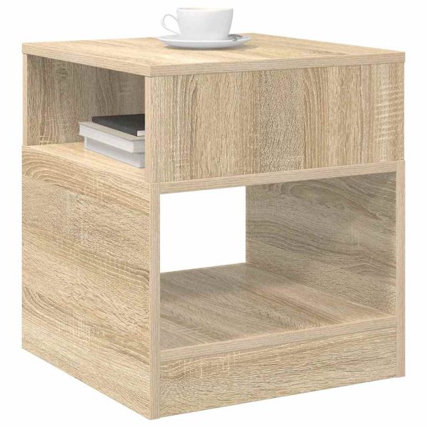 Крайна масичка Сонома дъб 40,5 x 40 x 45 см Инженерно дърво