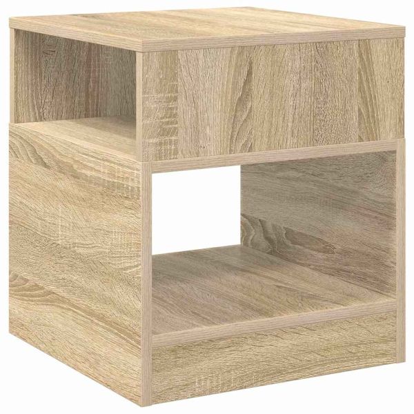 Крайна масичка 2 pcs Сонома дъб 40,5 x 40 x 45 см