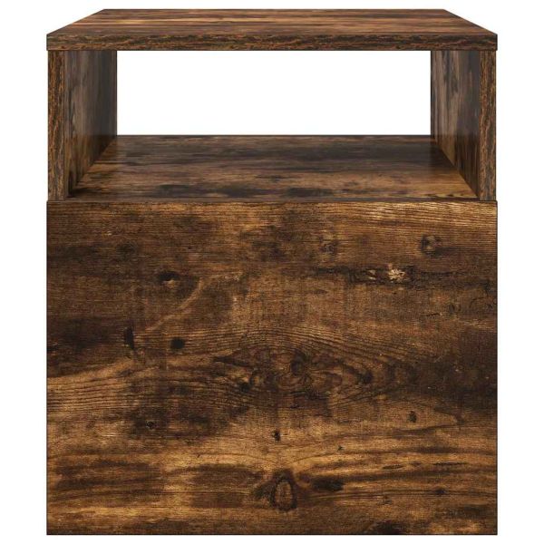 Крайна масичка Димян дъб 40,5 x 40 x 45 см Инженерно дърво