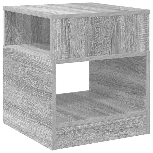 Крайна масичка 2 pcs Сив Сонома 40,5 x 40 x 45 см
