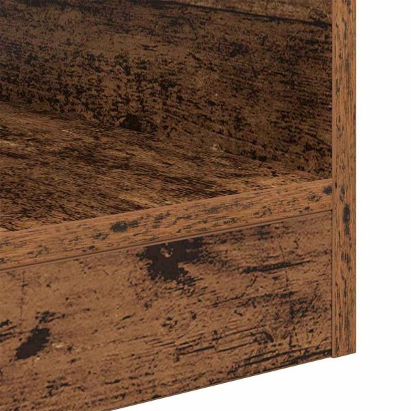 Крайна масичка 2 pcs Старо дърво 40,5 x 40 x 45 см
