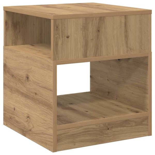 Крайна масичка Дъб 40,5 x 40 x 45 см Инженерно дърво