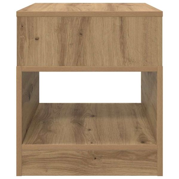 Крайна масичка Дъб 40,5 x 40 x 45 см Инженерно дърво