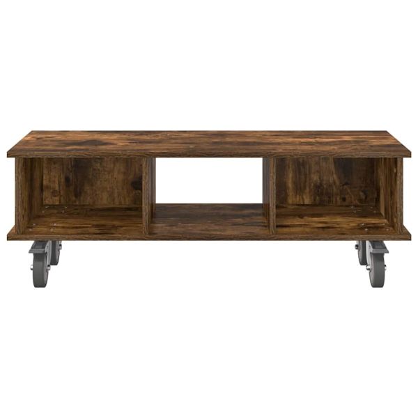 ТВ стойка Димян дъб 100 x 35 x 35 см Инженерно дърво