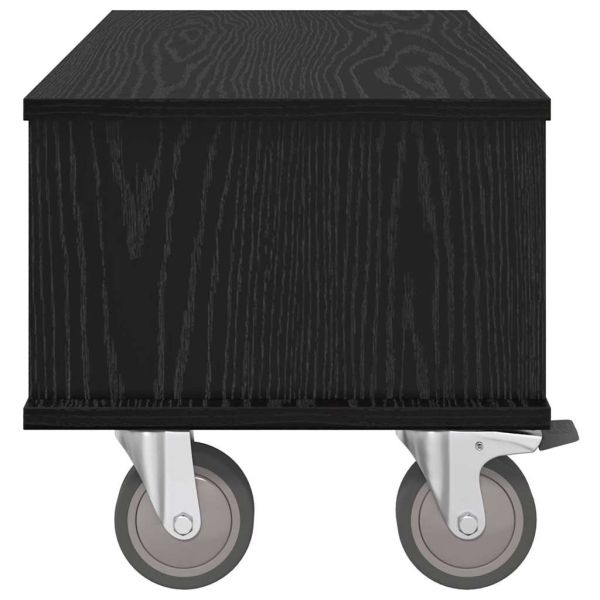 ТВ стойка Черния дъб 68,5 x 35 x 35 см Инженерно дърво