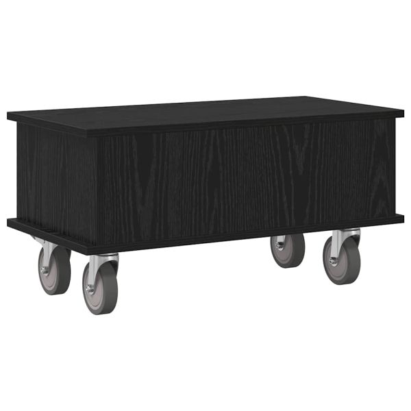 ТВ стойка Черния дъб 68,5 x 35 x 35 см Инженерно дърво