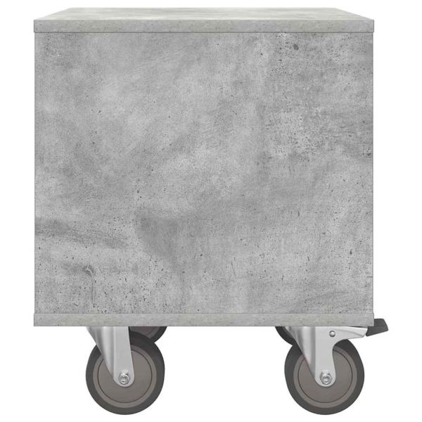 Нощно шкафче 2 pcs Циментено сиво 40,5 x 40 x 48 см