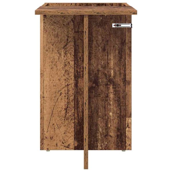 Крайна масичка Старо дърво 35 x 40 x 55 см Инженерно дърво