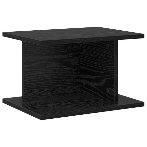 Нощно шкафче 2 pcs Черния дъб 40 x 30 x 25 см Инженерно дърво