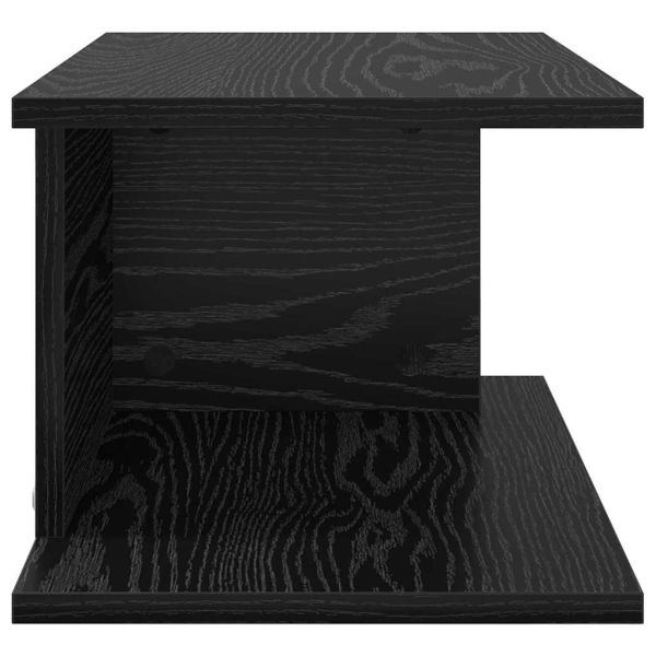 Нощно шкафче 2 pcs Черния дъб 40 x 30 x 25 см Инженерно дърво