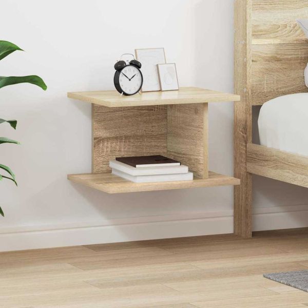 Нощно шкафче Сонома дъб 40 x 30 x 25 см Инженерно дърво