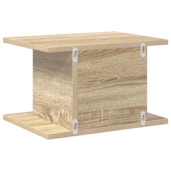 Нощно шкафче 2 pcs Сонома дъб 40 x 30 x 25 см Инженерно дърво