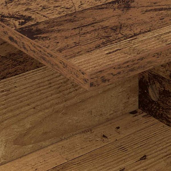 Нощно шкафче Старо дърво 40 x 30 x 25 см Инженерно дърво