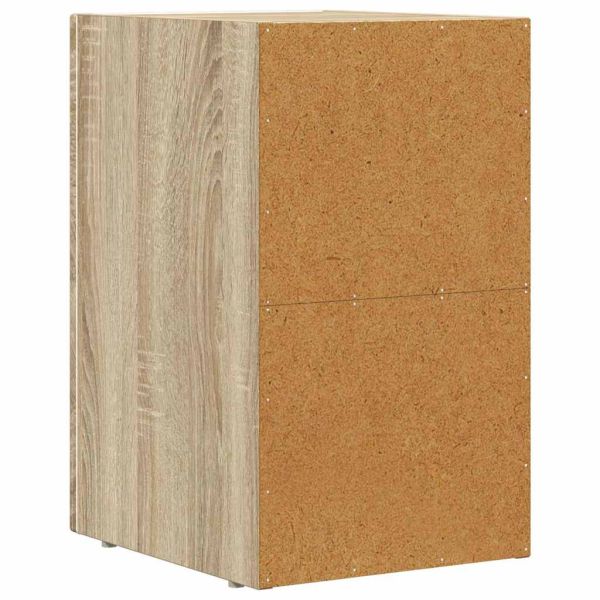 Нощно шкафче Сонома дъб 29,5 x 33,5 x 50 см Инженерно дърво