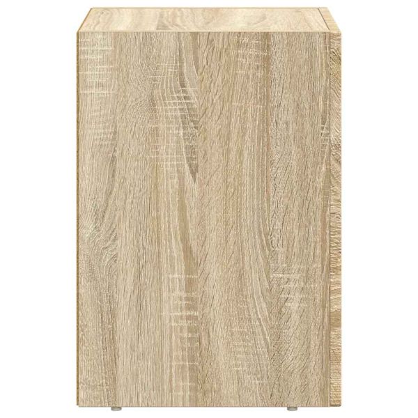 Нощно шкафче Сонома дъб 29,5 x 33,5 x 50 см Инженерно дърво
