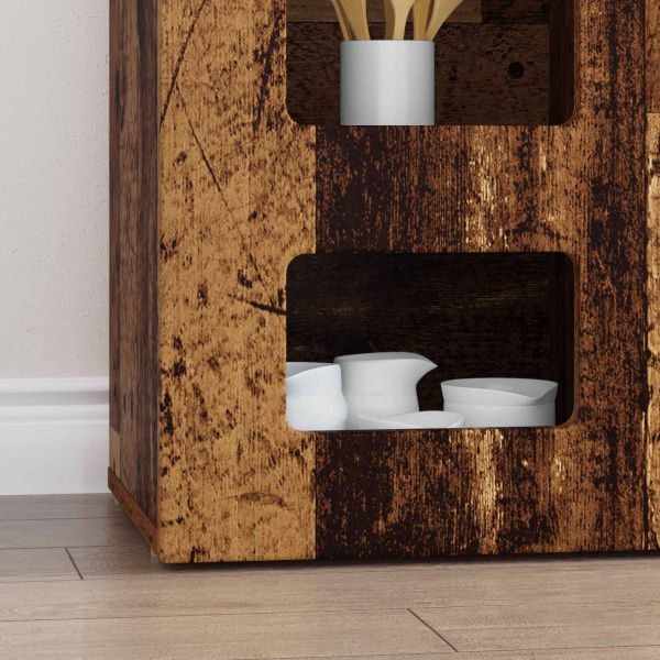 Служебен шкаф Старо дърво 100 x 35 x 59 см Инженерно дърво